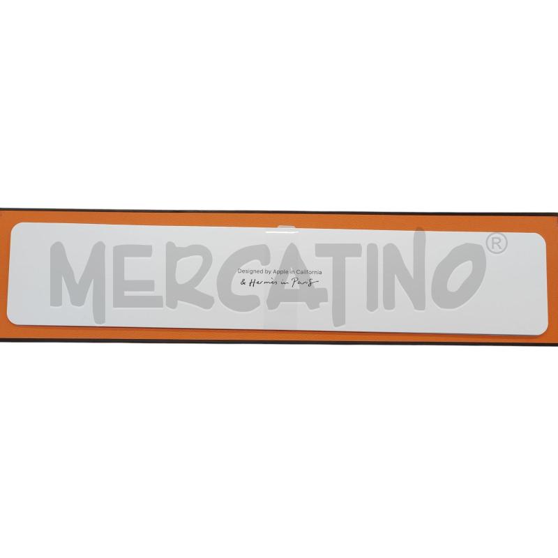 CINTURINO APPLEWATCH HERMES 40MM BLU NERO | Mercatino dell'Usato Chieri 4