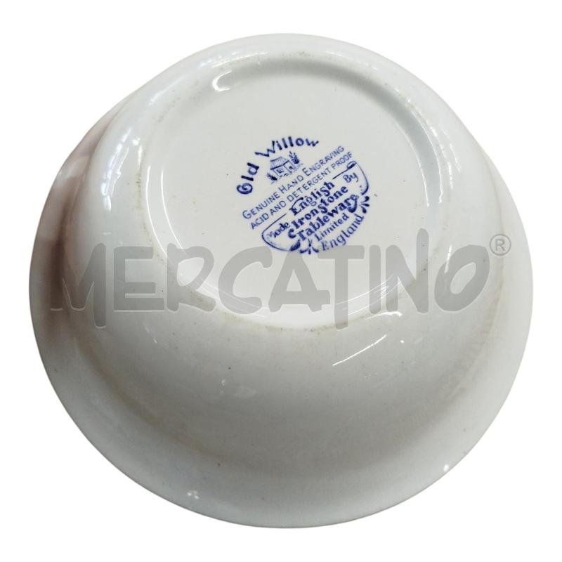 CIOTOLA GRANDE ENGLISH IRONSTONE OLD WILLOW | Mercatino dell'Usato Chieri 2