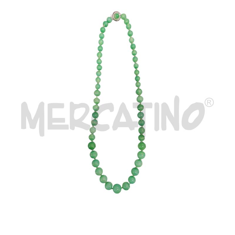COLLANA SFERE VERDI  | Mercatino dell'Usato Chieri 1