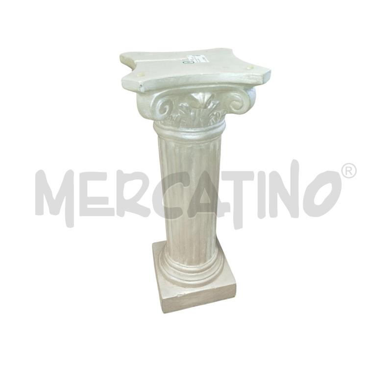 COLONNA DECORATA CON FORO LAMPADA  | Mercatino dell'Usato Chieri 2