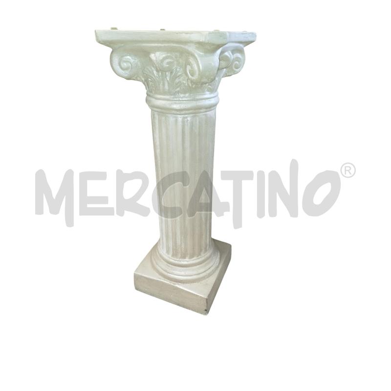 COLONNA DECORATA CON FORO LAMPADA  | Mercatino dell'Usato Chieri 3
