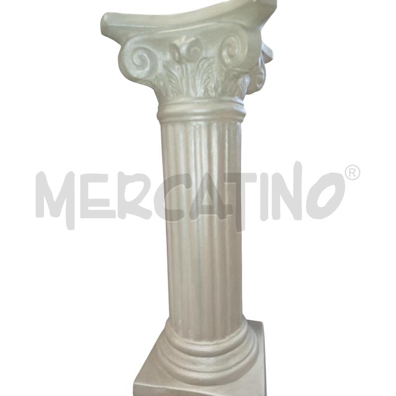 COLONNA DECORATA CON FORO LAMPADA | Mercatino dell'Usato Chieri 2