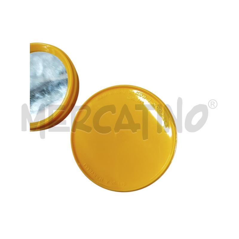 CONTENITORE CON SPECCHIO GIALLO DESIGN KOH I NOOR | Mercatino dell'Usato Chieri 3