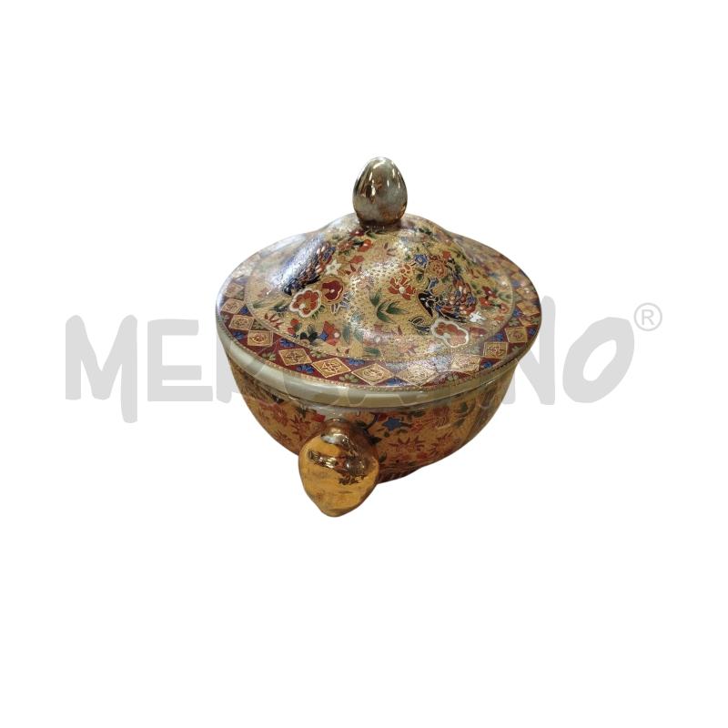 CONTENITORE ORIENTALE ROYAL SATSUMA  | Mercatino dell'Usato Chieri 2