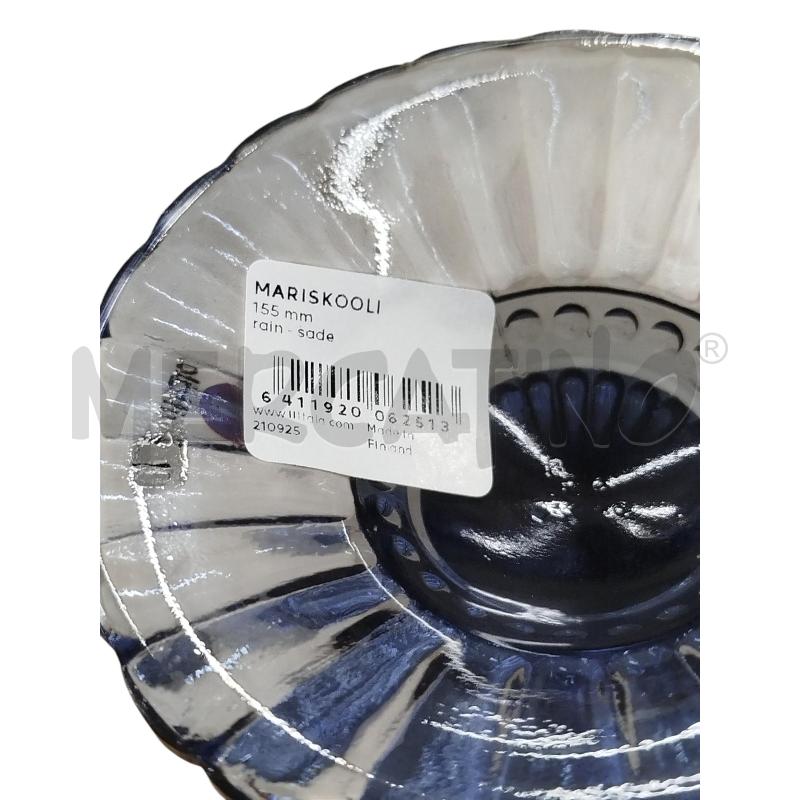 COPPA VETRO BLU MARISKOOLI | Mercatino dell'Usato Chieri 3