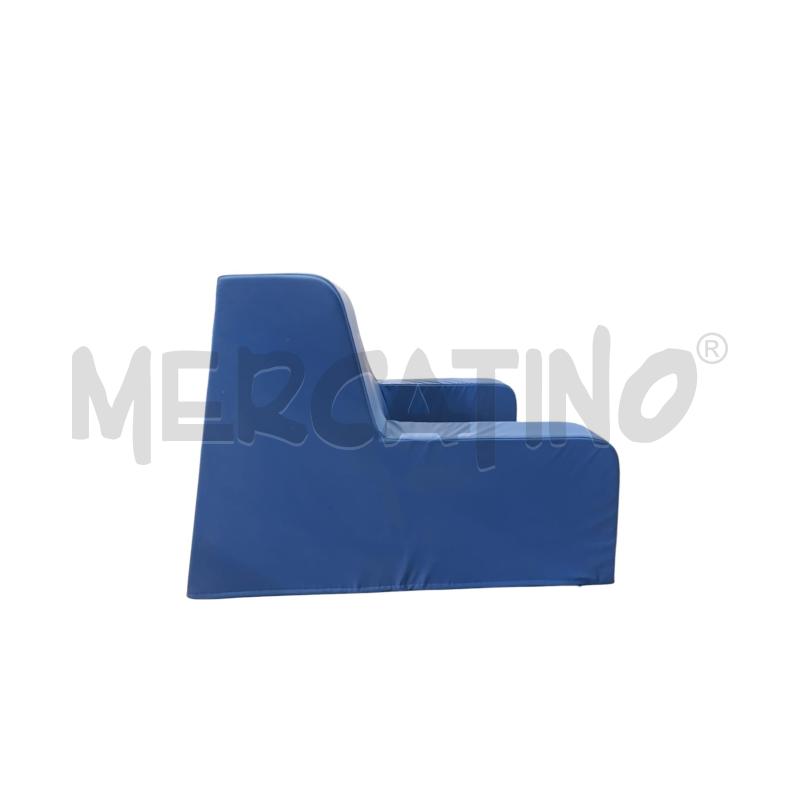 CUSCINO COMODONE BLU | Mercatino dell'Usato Chieri 3
