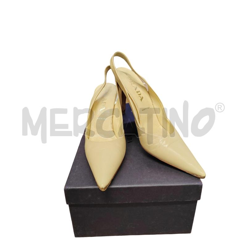 DECOLLETE PRADA COLOR CREMA DIF | Mercatino dell'Usato Chieri 1