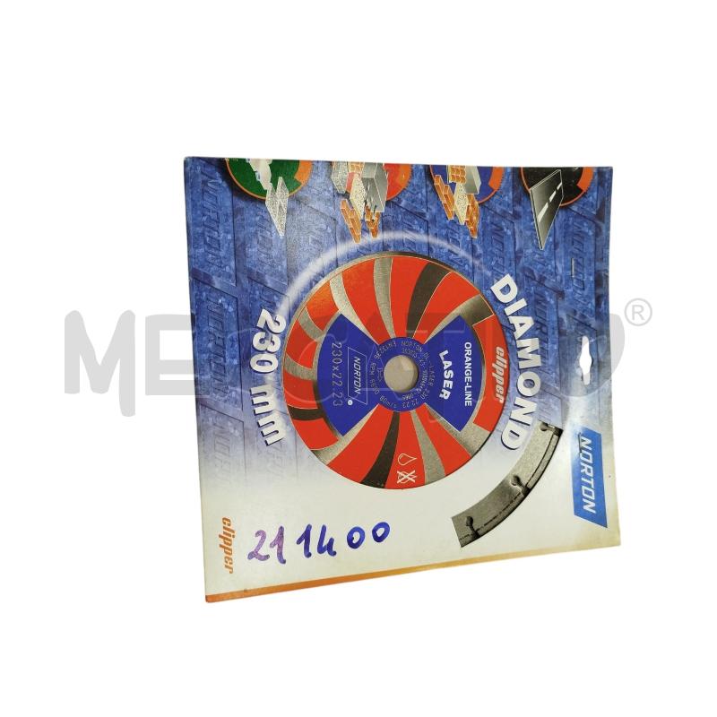 DISCO DIAMANTATO NORTON 230 MM | Mercatino dell'Usato Chieri 1