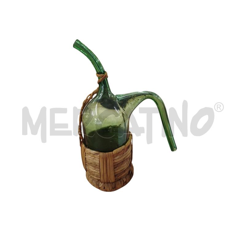 FIASCHETTA LEVAOLIO VETRO VERDE | Mercatino dell'Usato Chieri 1