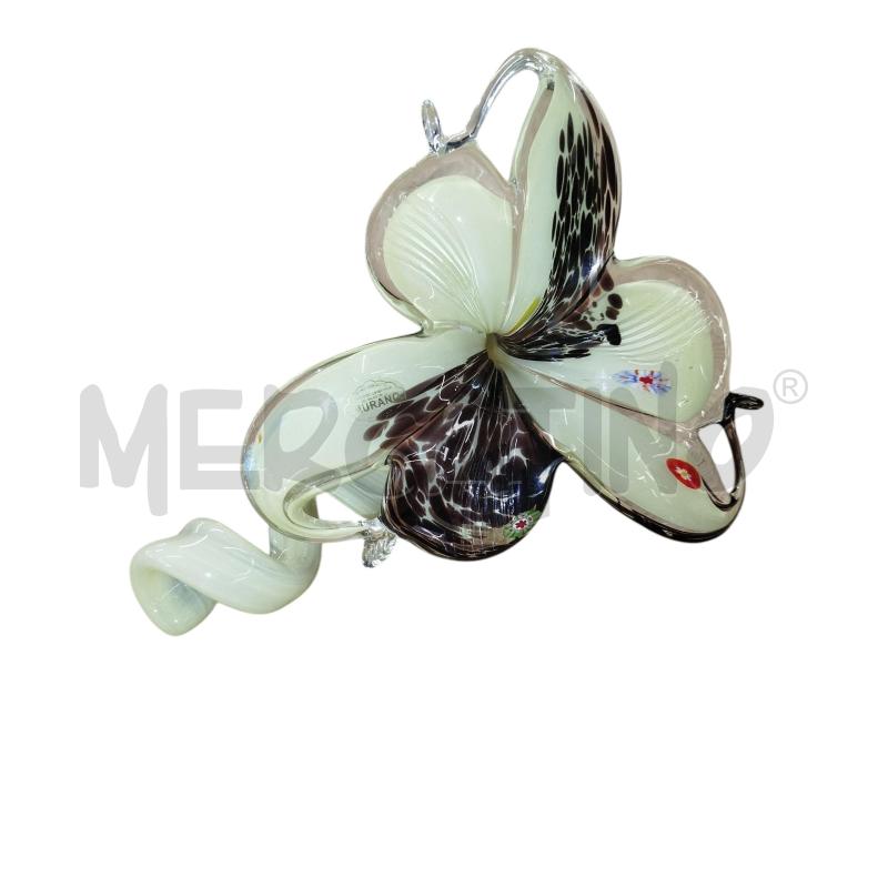 FIORE GRANDE MURANO CON DECORO  | Mercatino dell'Usato Chieri 2