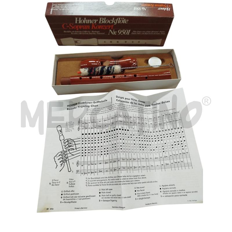 FLAUTO HOHNER BLOCKFLOTE LEGNO D'EPOCA | Mercatino dell'Usato Chieri 2