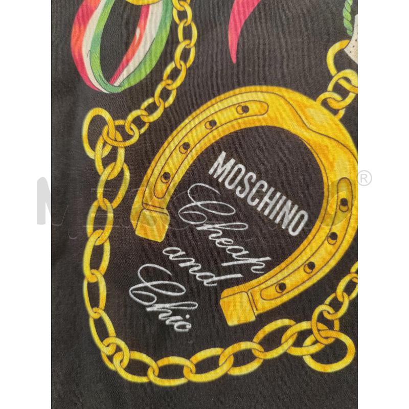 FOULARD PICCOLO NERO MOSCHINO | Mercatino dell'Usato Chieri 4