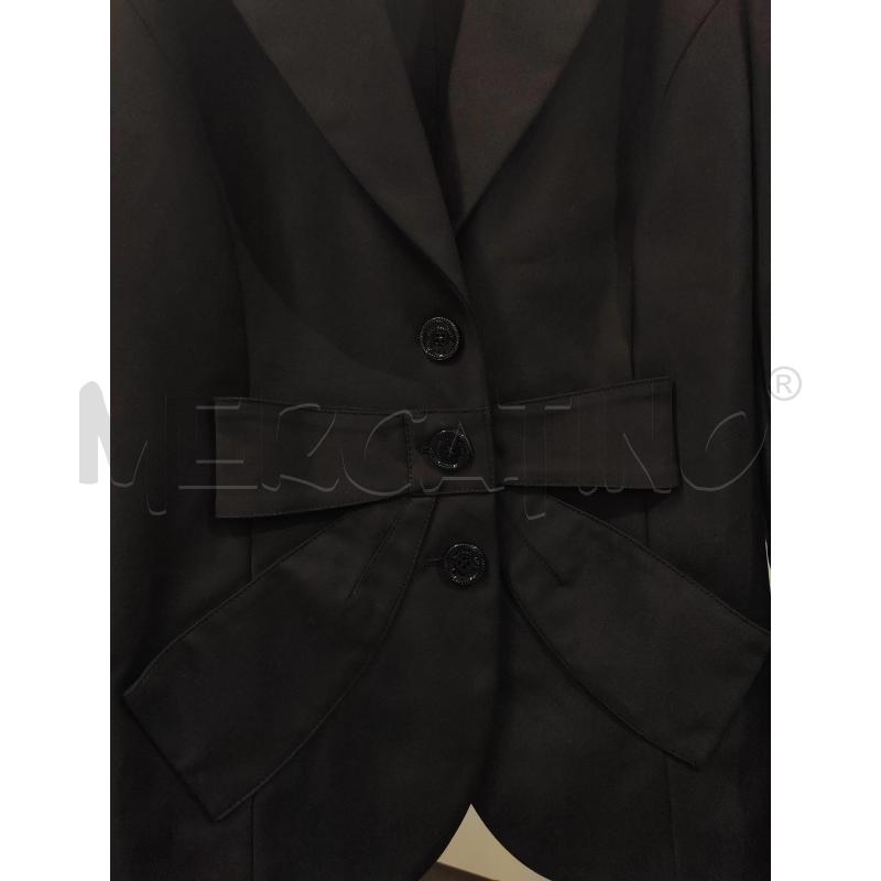 GIACCA DONNA NERA MOSCHINO FIOCCO | Mercatino dell'Usato Chieri 3