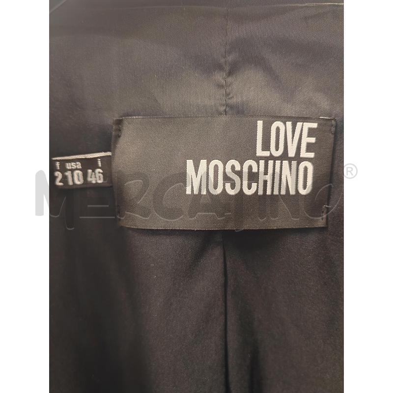GIACCA DONNA NERA MOSCHINO FIOCCO | Mercatino dell'Usato Chieri 4
