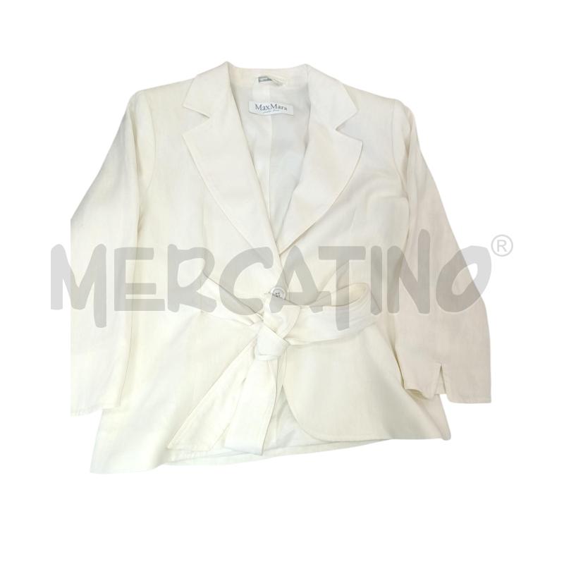 GIACCA DONNA PANNA LINO MAX MARA | Mercatino dell'Usato Chieri 1