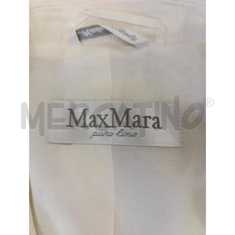 GIACCA DONNA PANNA LINO MAX MARA | Mercatino dell'Usato Chieri 3