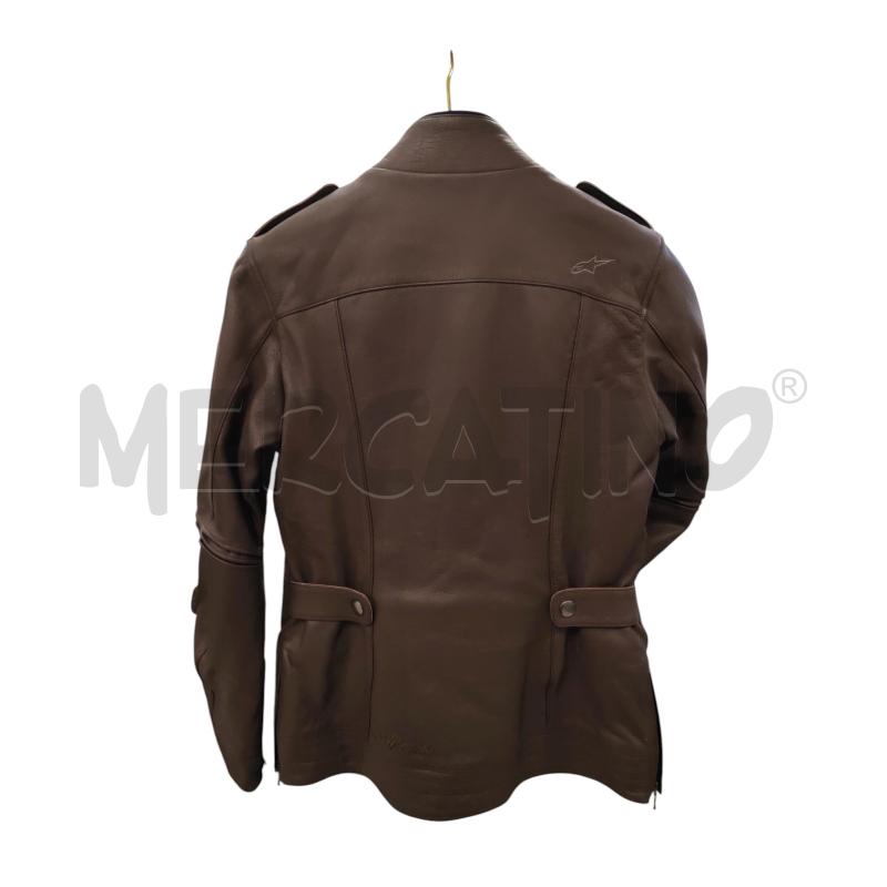 GIACCA PELLE DONNA MOTO MARRONE ALPINESTAR | Mercatino dell'Usato Chieri 2