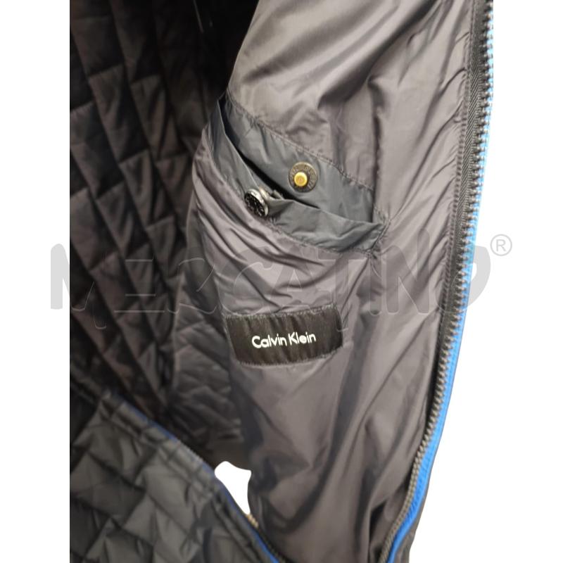 GIACCA UOMO BLU NOTTE BORDO BLU CK | Mercatino dell'Usato Chieri 3