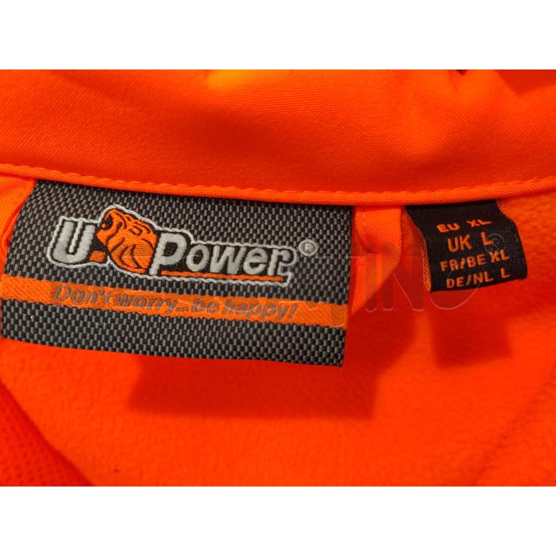 GIACCA UOMO LAVORO ARANCIO UPOWER CAPP  | Mercatino dell'Usato Chieri 3