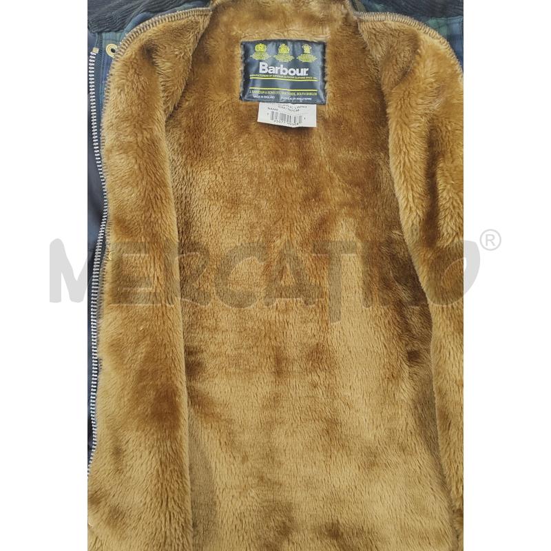 GIACCONE UOMO BARBOUR MARRONE SCURO DIF INT PELLICCIOTTO  | Mercatino dell'Usato Chieri 4