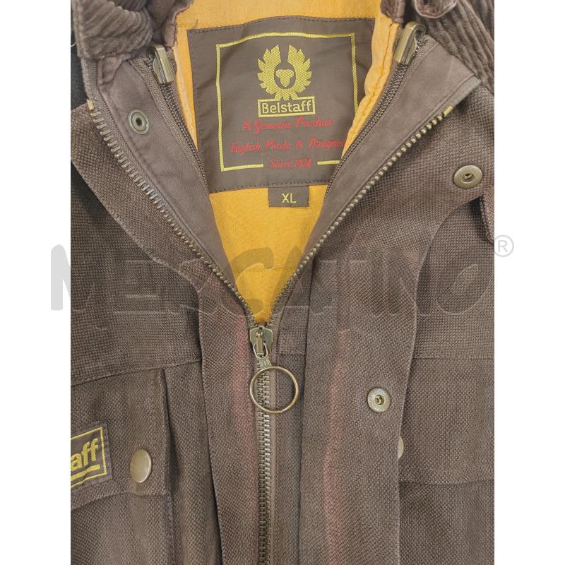 GIACCONE UOMO BELSTAFF MARRONE+CINT | Mercatino dell'Usato Chieri 3