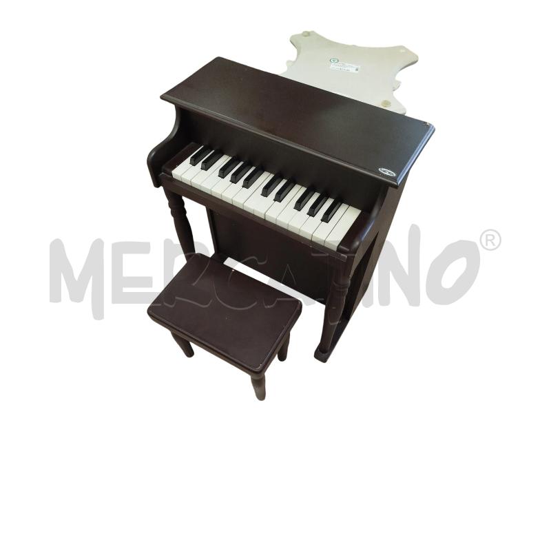 GIOCO PIANOFORTE LEGNO PLANET MUSIC PICCOLO CON SGABELLINO | Mercatino dell'Usato Chieri 1
