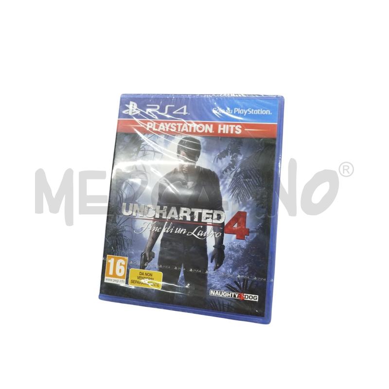 GIOCO PS4 UNCHARTED 4 NUOVO | Mercatino dell'Usato Chieri 1