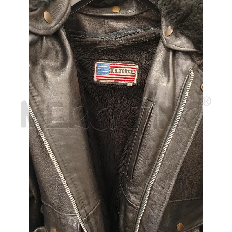 GIUBBOTTO UOMO PELLE NERO SCHOTT TG.56 | Mercatino dell'Usato Chieri 3