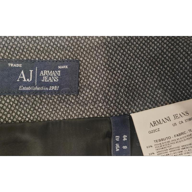 GONNA NERA GRIGIA ZIP DIETRO ARMANI | Mercatino dell'Usato Chieri 3