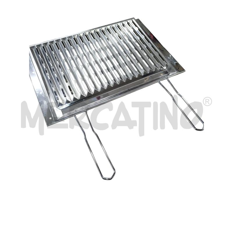 GRIGLIA PER BBQ RACCOGLIGRASSO INOX | Mercatino dell'Usato Chieri 1
