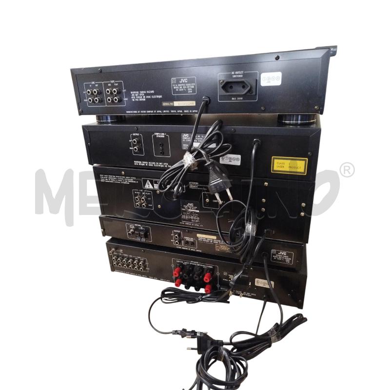 IMPIANTO HI-FI JVC 5 PZ - NO CAVI - | Mercatino dell'Usato Chieri 1