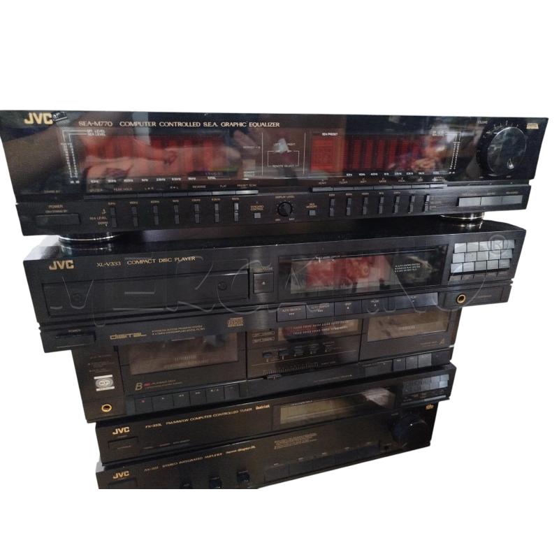IMPIANTO HI-FI JVC 5 PZ - NO CAVI - | Mercatino dell'Usato Chieri 2