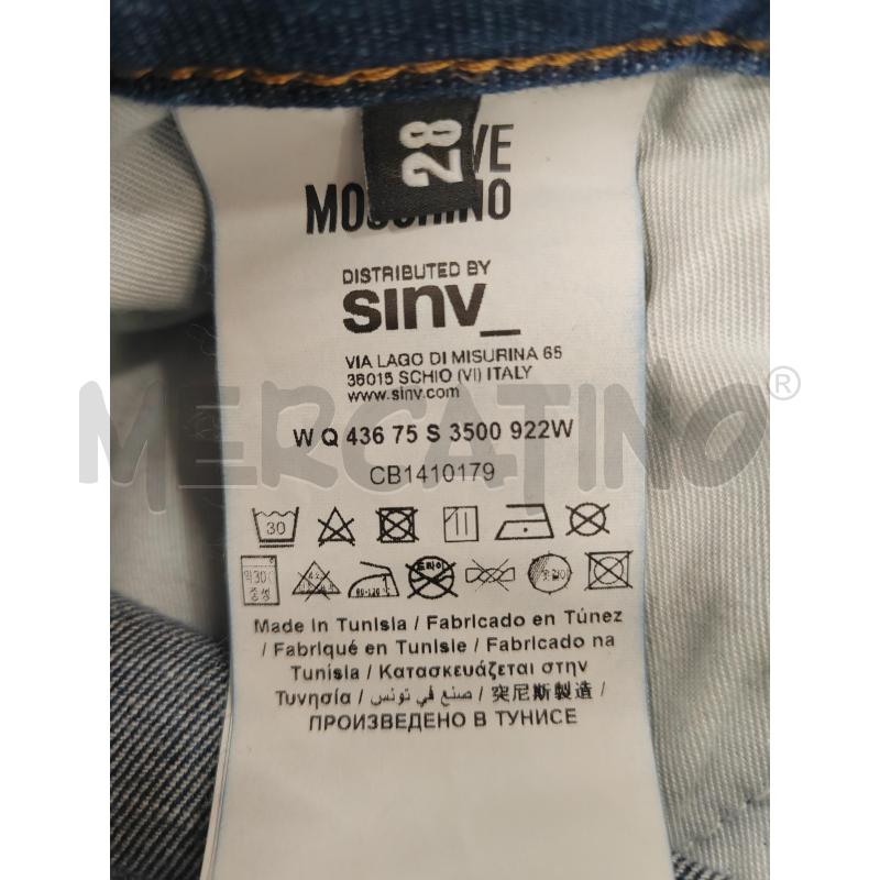 JEANS DONNA MOSCHINO STRAPPI | Mercatino dell'Usato Chieri 3