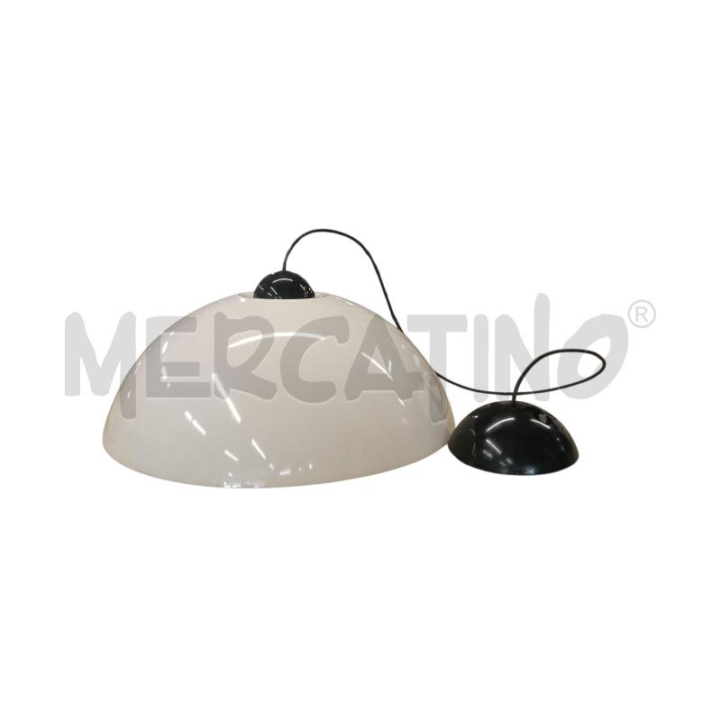 LAMPADARIO BIANCO LUCIDO MARTINELLI  | Mercatino dell'Usato Chieri 1