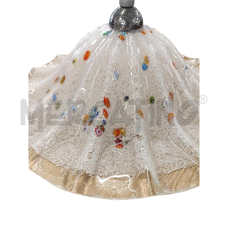 LAMPADARIO BIANCO MURANO | Mercatino dell'Usato Chieri 2