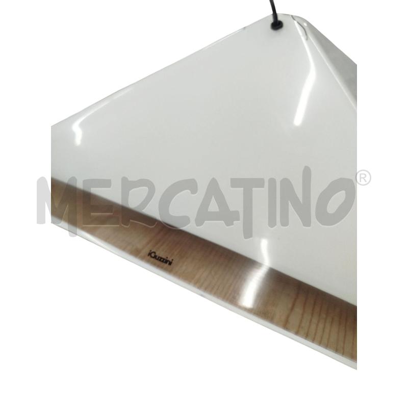 LAMPADARIO PLASTICA BIANCO TRASP. | Mercatino dell'Usato Chieri 3
