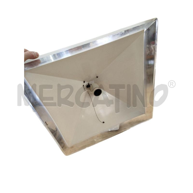 LAMPADARIO PLASTICA BIANCO TRASP. | Mercatino dell'Usato Chieri 4