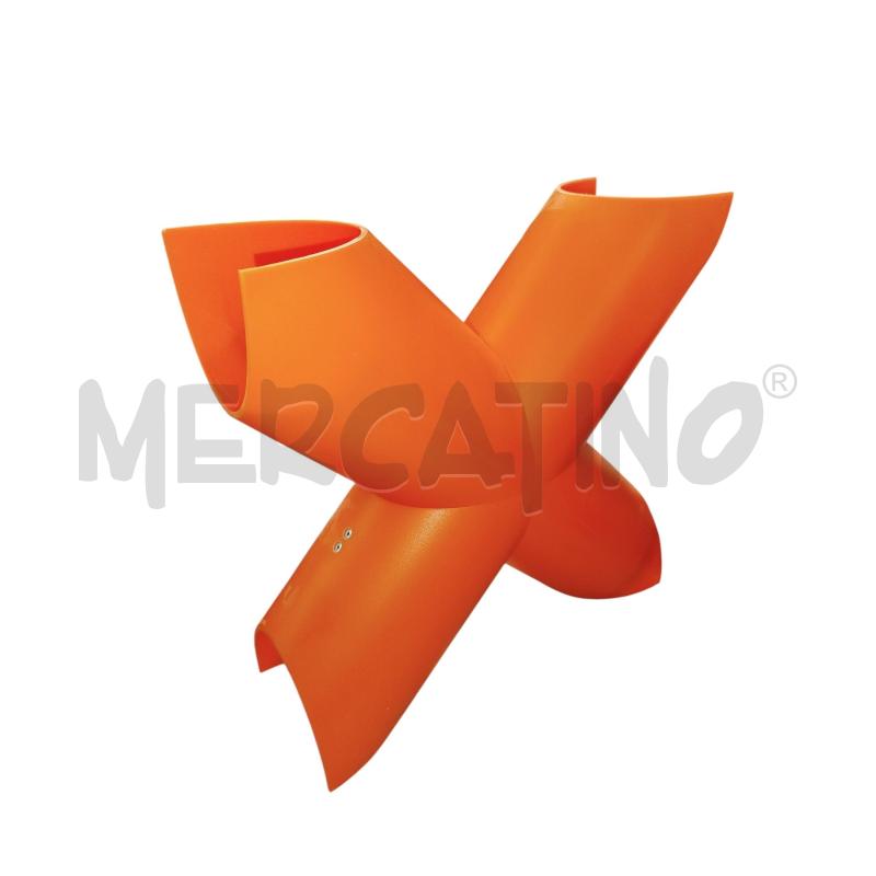 LAMPADA AD X ARANCIONE | Mercatino dell'Usato Chieri 3