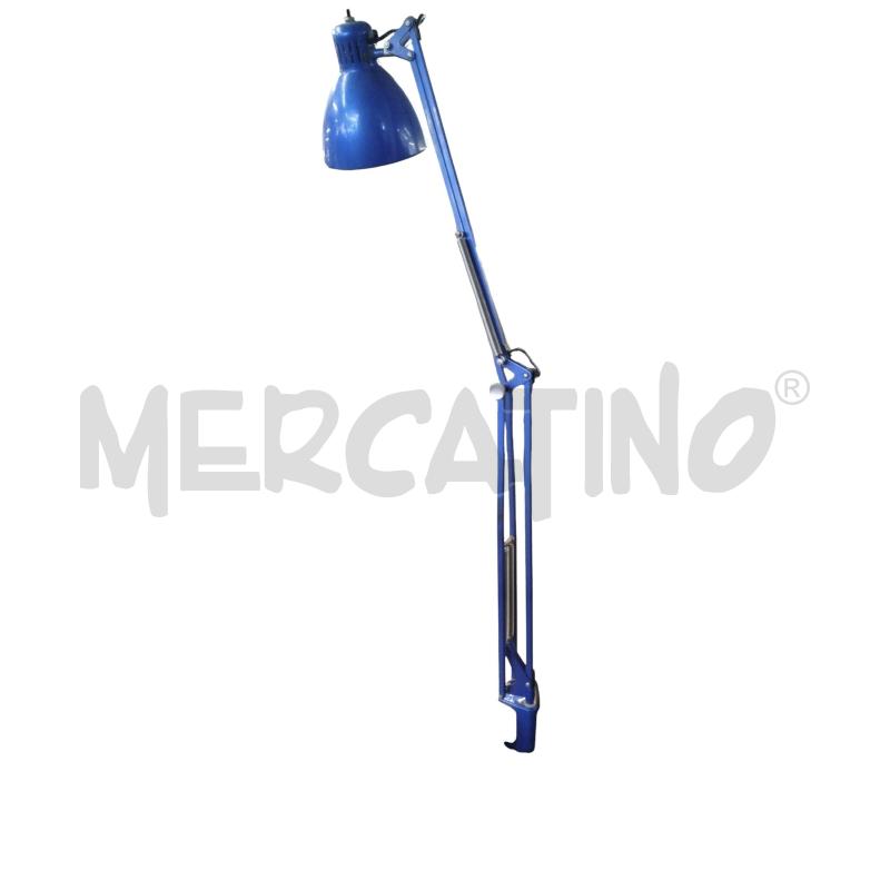LAMPADA BLU L-1 LUXO MORSETTO | Mercatino dell'Usato Chieri 1
