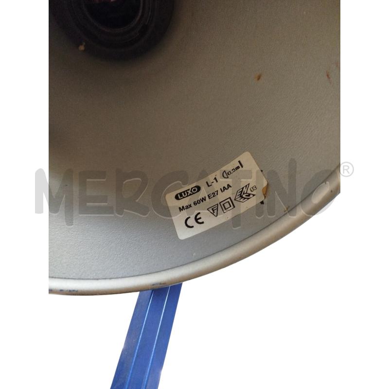 LAMPADA BLU L-1 LUXO MORSETTO | Mercatino dell'Usato Chieri 2