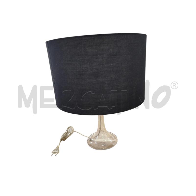 LAMPADA DA MOBILE BASE TRASPARENTE PARALUME SCURO | Mercatino dell'Usato Chieri 1