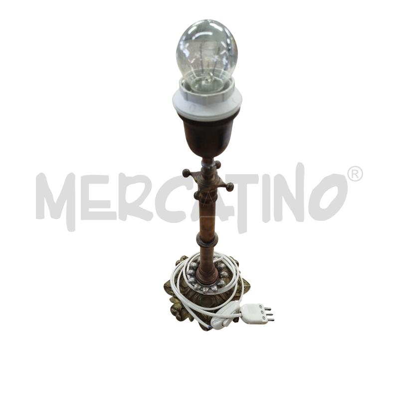 LAMPADA DA TAVOLA OTTONE STELO  | Mercatino dell'Usato Chieri 2
