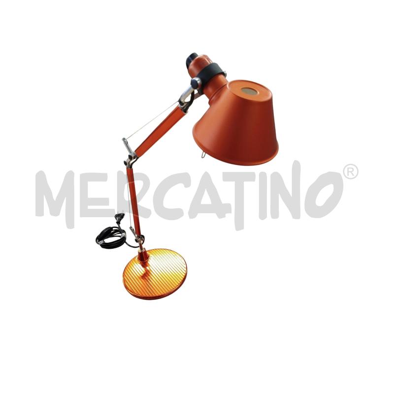 LAMPADA DA TAVOLO ARANCIO ARTEMIDE TOLOMEO MICRO | Mercatino dell'Usato Chieri 5