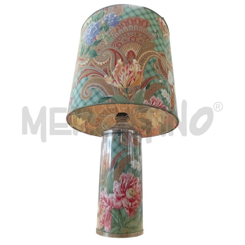 LAMPADA DA TAVOLO DIAPASON GENOVA FIORATA | Mercatino dell'Usato Chieri 2