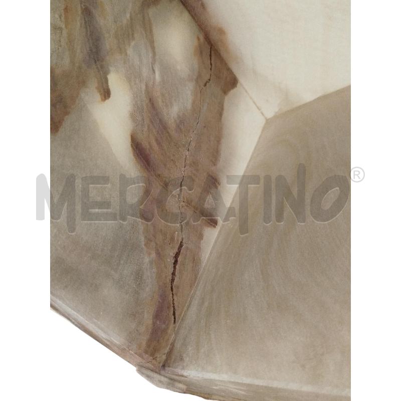 LAMPADA MARMO CREPA INTERNA CUBO | Mercatino dell'Usato Chieri 3