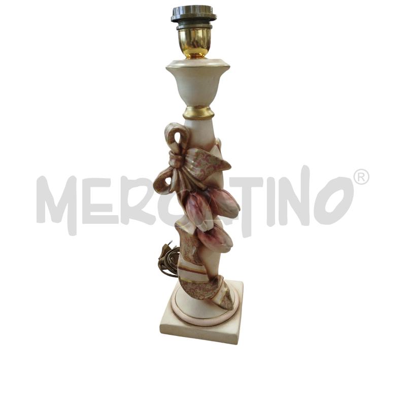 LAMPADA NO CAPPELLO LAVORATA TULIPANI | Mercatino dell'Usato Chieri 1