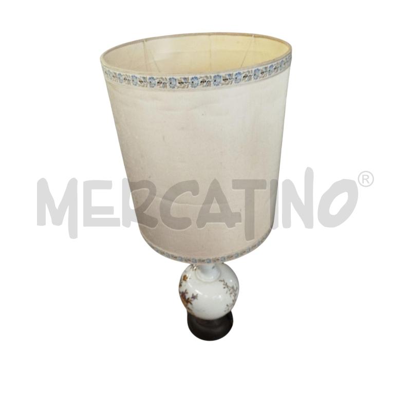 LAMPADA PIANTANA DA TERRA CERAMIC FIORI | Mercatino dell'Usato Chieri 4