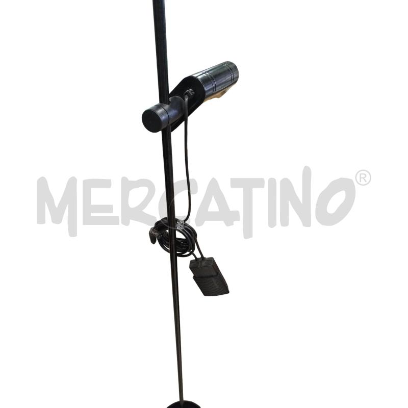 LAMPADA PIANTANA NERA IMPIANTO LED RELCO | Mercatino dell'Usato Chieri 3