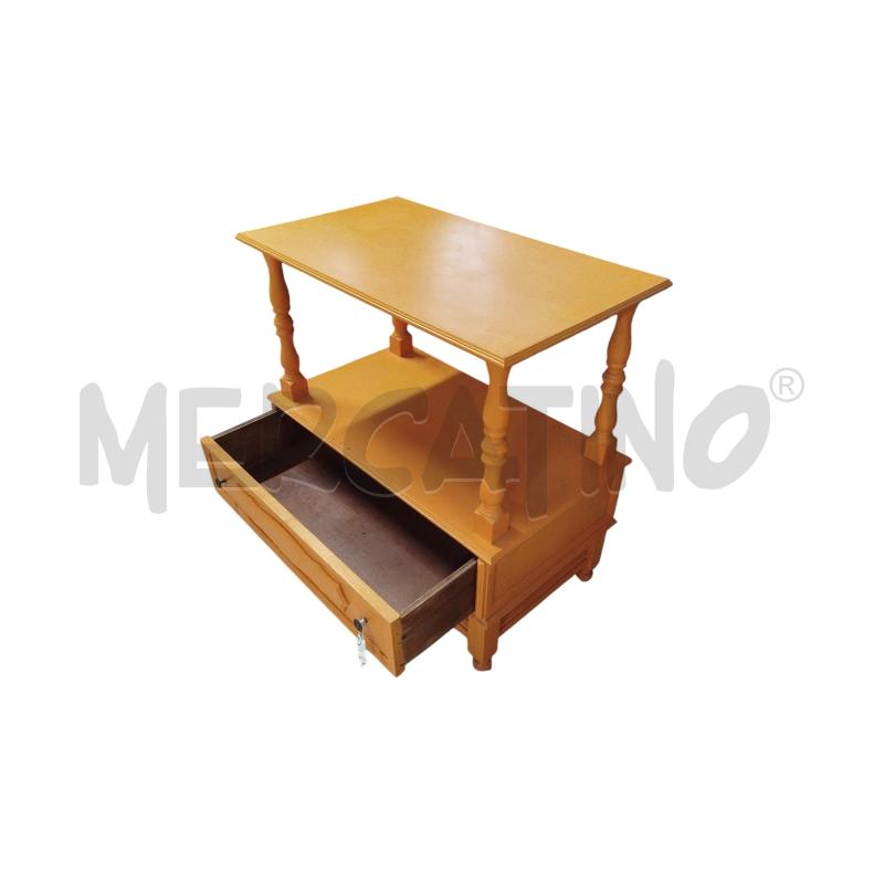 MOBILETTO TV BASSO ARANCIO  1 CASSETTO | Mercatino dell'Usato Chieri 2