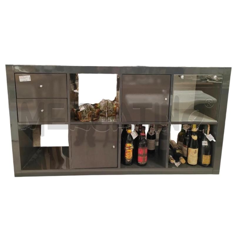MOBILE IKEA GRIGIO CON VANI E ACCESSORI | Mercatino dell'Usato Chieri 1